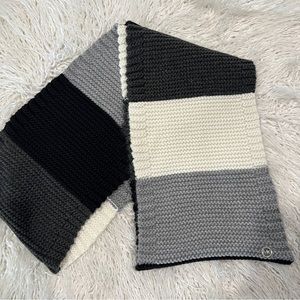 Michael Kors Striped Infinity Scarf